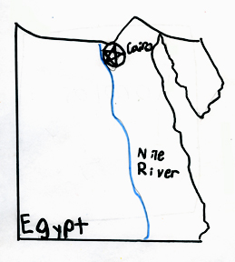 This is Korolos's map of Egypt.