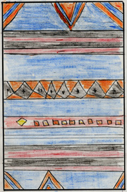This is L. J.'s blanket pattern.