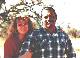 This is a photograph of Carolyn and Charlie