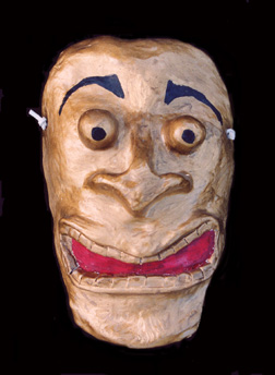 Noh Mask by Beth Bachman