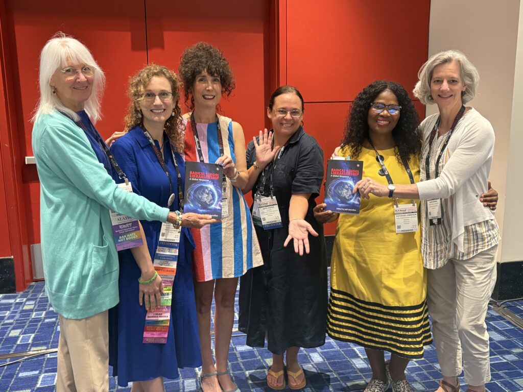 Photograph of presenters taken at ALA in Chicago, June, 2026.
